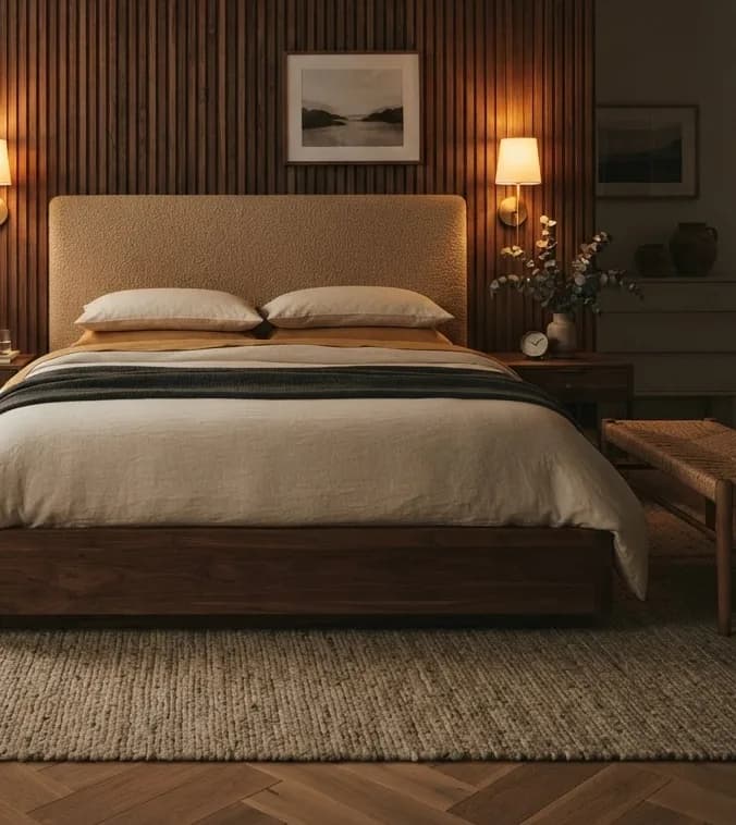 Slat Wall Headboard